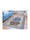 Xaris 3d Χαλί Ορθογώνιο Grey-gold 140x200cm