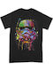 Star Wars Farbkleckse Helm T-Shirt Mittelgroß