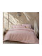 Nef-Nef Homeware Сет Чаршафи 280x270см. Sissy Розов 4бр