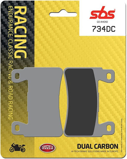 Plăcuțe de frână Sbs 734dc Racing Dual Carbon