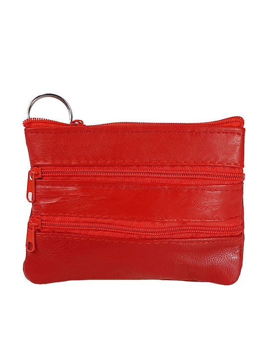 Leder-Schlüsselhalter Mojo L462 Rot Rot