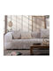 Nef-Nef Homeware Grow Zweisitzer-Sofa Überwurf Jacquard 170x250cm Beige