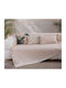 Nef-Nef Homeware Resan Decken & Couchdecken Zweisitzer-Sofa Überwurf 180x250cm Pfirsich