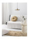 Palamaiki Katia Armchair Throw 180x180cm Beige
