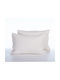 Nef-Nef Homeware Scofield Σετ Μαξιλαροθήκες με Φάσα Ecru 52x72εκ.