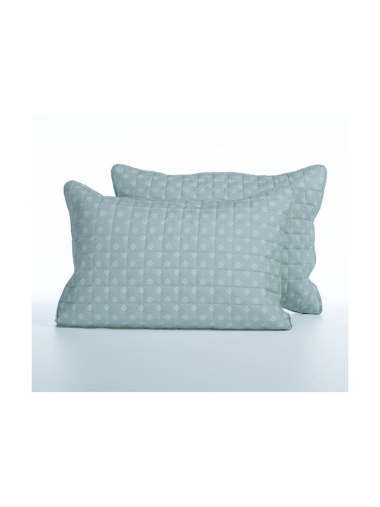 Nef-Nef Homeware Keylan Set Față de Pernă cu plic de acoperire Albastru 52x72cm.