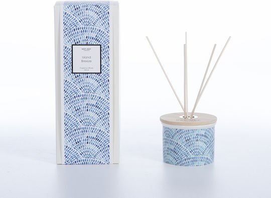 Αρωματικο Χωρου Me Στικς Island Breeze 200ml Μπλέ Nef-nef Homeware