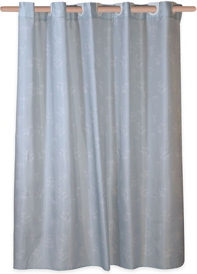 Nef-Nef Homeware Claris Duschvorhang 180x200cm Blue