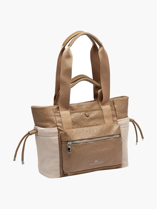 Bartuggi Damentasche Schulter Beige