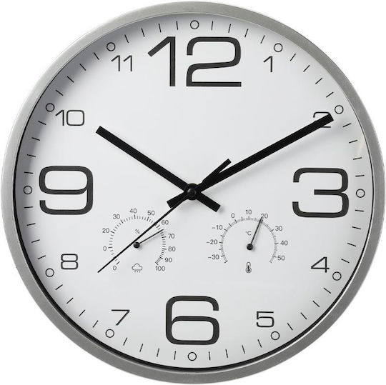 Next Wanduhr Weiß 30.5x4.5cm