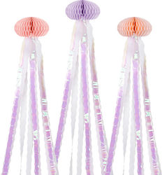 Honeycomb Jellyfish Decorations 3pcs