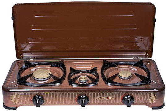 Countertop Burner Flüssiggas Triple Weiß