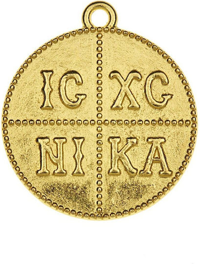 Metallische Konstantin-Münze 2cm 25 Stück Nu2063 Nv-10-00050-20631
