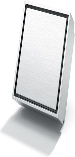Sparke Sifon pardoseală cu Lungime 100cm Argintiu