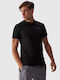 Men's Polo Short Sleeve Black T-shirt