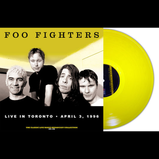 Foo Fighters Live In Toronto 1996 Yellow 1 Vinyl