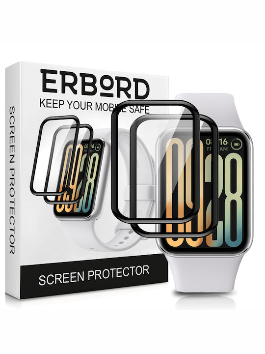 2x Хибридно стъкло Erbord Xiaomi Smart Band 9 Pro
