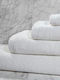 Αιγαίον Πετσέτα Προσώπου 50x100εκ. White Βάρους 600gr/m²
