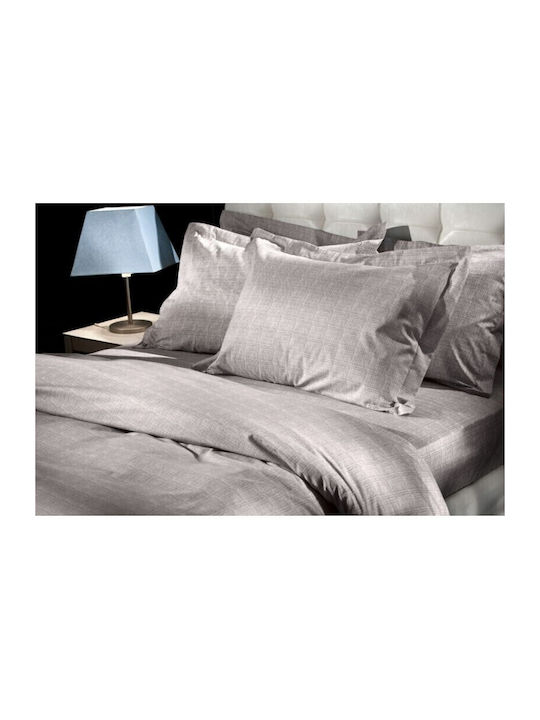 Pierre Cardin Glass Σετ Σεντόνια Μονά 165x250εκ. Sand (3τμχ)