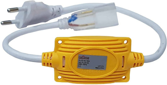 Power Cable Plug Universe LED Strip 230volt Up to 50m Terminal Cap 2-u009256