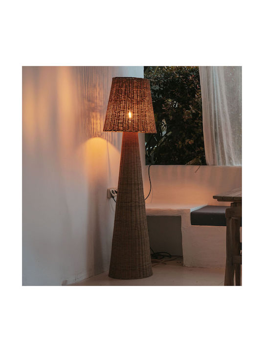 NewGarden Outdoor Floor Lamp for Exterior Space IP54 for E27 Bulb Beige