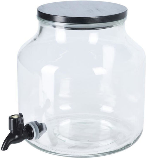 Next Glass Vase Beverage Dispenser with Spigot 5.2lt