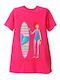 Children's Dress Fuchsia