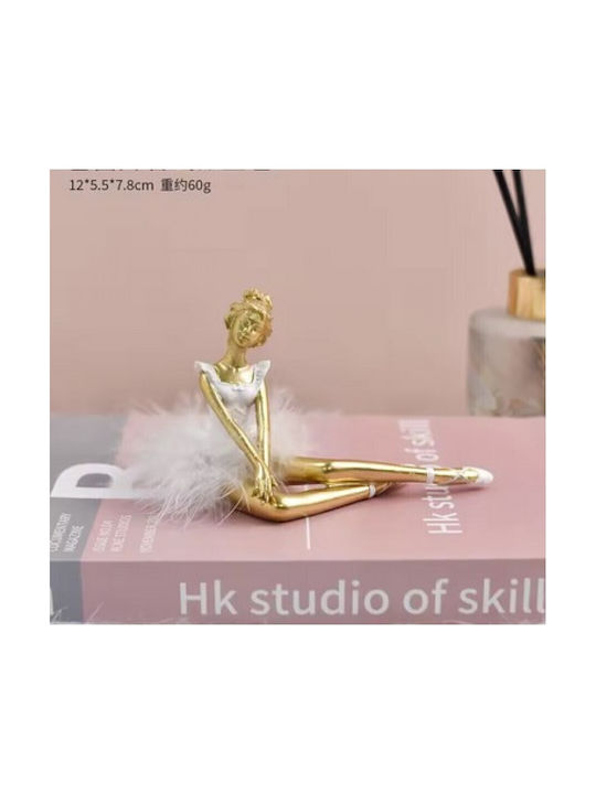 Etoile Decorative Figure made of Metal 5.5x12x7.8cm 1pcs