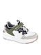 Running Kids Sneakers with Scratch Multicolour