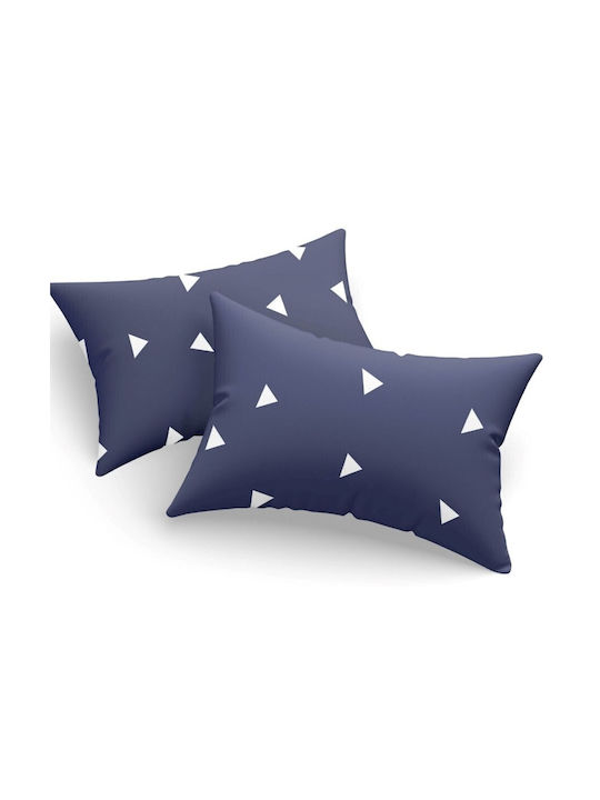 Eponj Home Set Față de Pernă Albe 50x70cm.