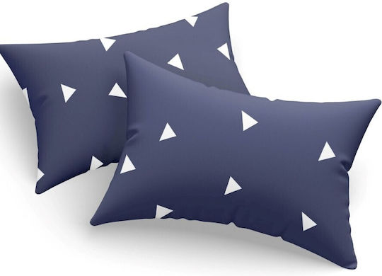Eponj Home Σετ Μαξιλαροθήκες Λευκές 50x70εκ.