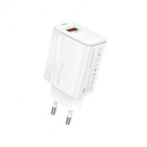 Foneng Φορτιστής Χωρίς Καλώδιο με Θύρα USB-A 18W Quick Charge 2.0 Λευκός (EU64)