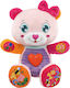 Baby Clementoni Nena The Teddy Bear Fabric Toy with Music and Sounds for 6+ Months Pink
