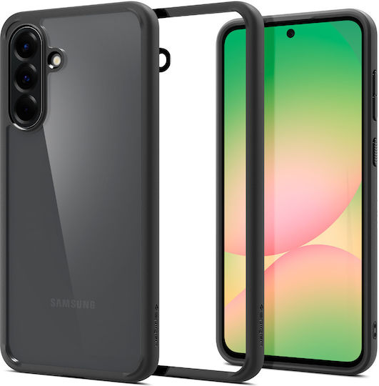 Spigen Ultra Hybrid Umschlag Rückseite Kunststoff / Silikon 1.2mm Schwarz (Galaxy A56)