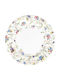 Oriana Ferelli Serving Platter made of Porcelain White with Diameter 31cm