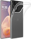 Techwave Ultra Slim 0.5mm Back Case Motorola G85 5g Transparent