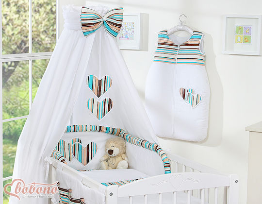 Bobono Baby Mosquito Net for Crib Brown