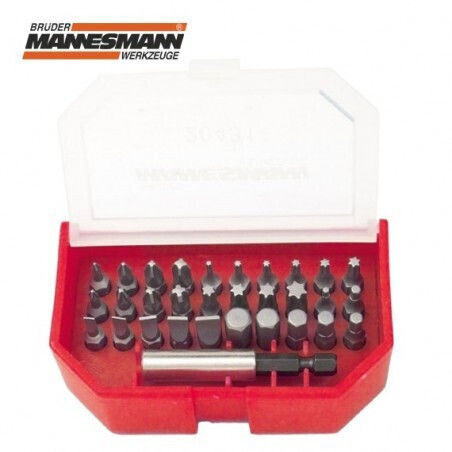 Professionelles Schraubendreher-Bit-Set 31-teilig Mannesmann 20431