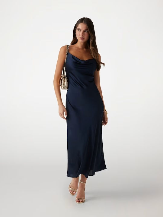guess satin slip dress Guess SL TULLIA SLIP DRESS - Maxikjoler - silk taupe/due