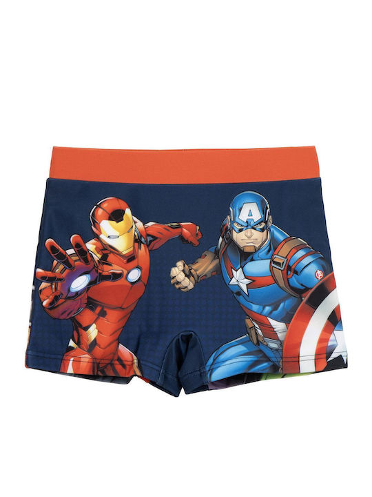 Avengers Παιδικό Μαγιό Βερμούδα / Σορτς Μπλε