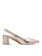 Spitze Zehe Pumps Gold