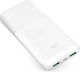 Puro Daily 10 Plus Power Bank 10000mAh 22.5W με 2 Θύρες USB-A και Θύρα USB-C Power Delivery Λευκό