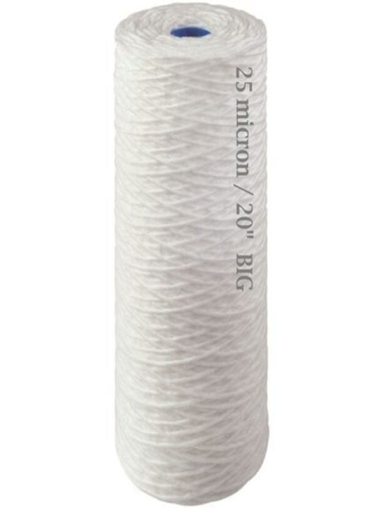 Atlas Filtri Ersatz-Wasserfilter Zentrales Wasserfiltersystem 20" FA 20 BIG SX 25mcr