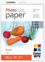 Colorway 190 G/m² 10x15 Matte Photo Paper Colorway 190 G/m² 10x15 Matte Photo Paper