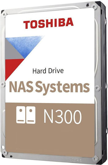 Toshiba N300 4TB HDD Hard Drive 3.5" SATA III 7200rpm with 256MB Cache for NAS MN10ADA400ES