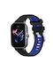Armband Silikon Schwarz (Amazfit GTS 3)