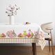 Easter Tablecloth 100% Cotton 140x180cm Club Cotton Price