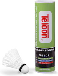 Μπαλακια Badminton Λευκα Nylon Αργα Σετ 6τμχ Μπαλακια Badminton Λευκα Nylon Αργα Σετ 6τμχ