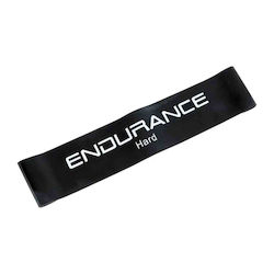 Endurance Λάστιχο Γυμναστικής Loop Σκληρό Μαύρο