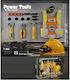 Yellow Tool Set Toy 14pcs